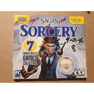Mystery Masters - Sagas Of Sorcery PC Game - Hidden Object Collection DVD-ROM